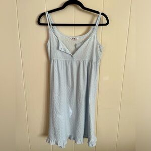 Baby doll chemise light blue